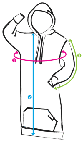 Thuggie (Original + Zip) Sizing Thuggie (Original + Zip) Sizing